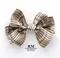 樹上麻雀蝴蝶結 (PF110W-12Sparrow on Tree Butterfly Bow) ｜手作｜布置｜咖啡色｜緞帶用途