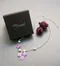 Hydrangea & pearl necklace 珍珠紫陽花瓣二片項鍊