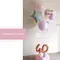 氣球送禮：夢幻馬卡龍生日歲數底座組 [DB0092]
