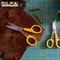 日本製OLFA防逃布剪刀防滑不鏽鋼剪刀SCS-2(布不易滑動鋸齒剪刀)縫紉剪刀布剪縫紉工具