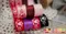 PR1178 愛心印刷缎帶 16mm  (PR1178 RED & WHITE HEARTS RIBBON 16mm )