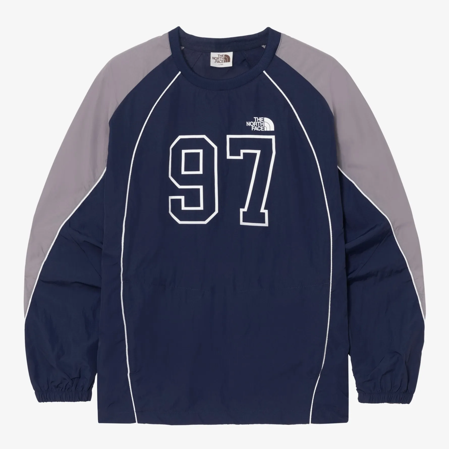 THE NORTH FACE KICKFLEX CREWNECK 滾邊梭織衛衣NM5MR04