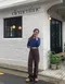 LINENNE －cotton crop cardigan (3color)