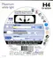 PHILIPS WhiteVision H1 H4 H7 4300K 大燈(對應台灣的璀璨之光)