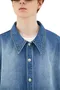 【23FW】Identity 水洗刷白牛仔夾克(藍)
