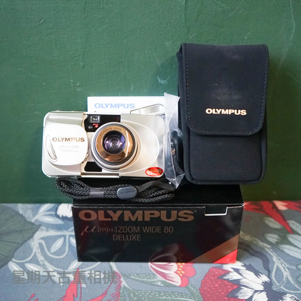 ★美品・動作品★【A1725】OLYMPUS μ ZOOM WIDE80 ☆美品・動作品☆【A1725】OLYMPUS μ ZOOM WIDE80 Olympus Mju