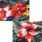 Folklore Classic 扶桑花 植物花卉 復古熱帶古巴領夏威夷襯衫 Aloha shirt