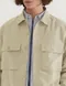 【25SS】Covernat 經典口袋剪裁長袖襯衫(褐)