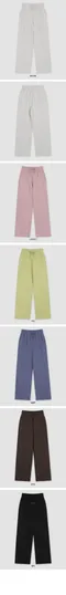 SALE／Slowand made－Air Cotton棉質鬆緊長褲：6 color（有加長版本）