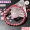 🌸貞緣水晶飾品🌸AR033紅寶石手鍊6+mm