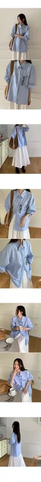 어리틀빗A little b－plain oxford shirt (3color)：純色牛津襯衫