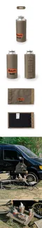 綠迷【the earth】CORDURA 瓦斯罐保護套 TECPDC2MCF