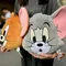 《 現貨 》Tom & Jerry 湯姆貓與傑利鼠 12吋大頭抱枕 (一組免運)