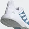 (男)【愛迪達ADIDAS】COURTJAM BOUNCE 網球鞋-白/淡湖藍 // 黑灰/藍紫 FX1492