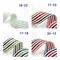 K1675 雙色條紋織帶 25mm (K1675 Stripes Polyester Ribbon 25mm)