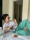 LINENNE －cotton banding pants (5color)