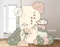 情境佈置：春芽粉櫻Baby生日情境背板套組[DB1200010]
