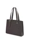 LOEWE Buckle Horizontal tote in Anagram jacquard and calfskin