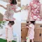 女童民族風改良式棉麻旗袍