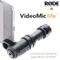 羅德RODE 3.5mm TRRS指向性小型手機麥克風VideoMic Me(附防風罩/監聽3.5mm耳機孔;適蘋果iPhone平板iPad/部分安卓Android系統)網路直播實況廣播