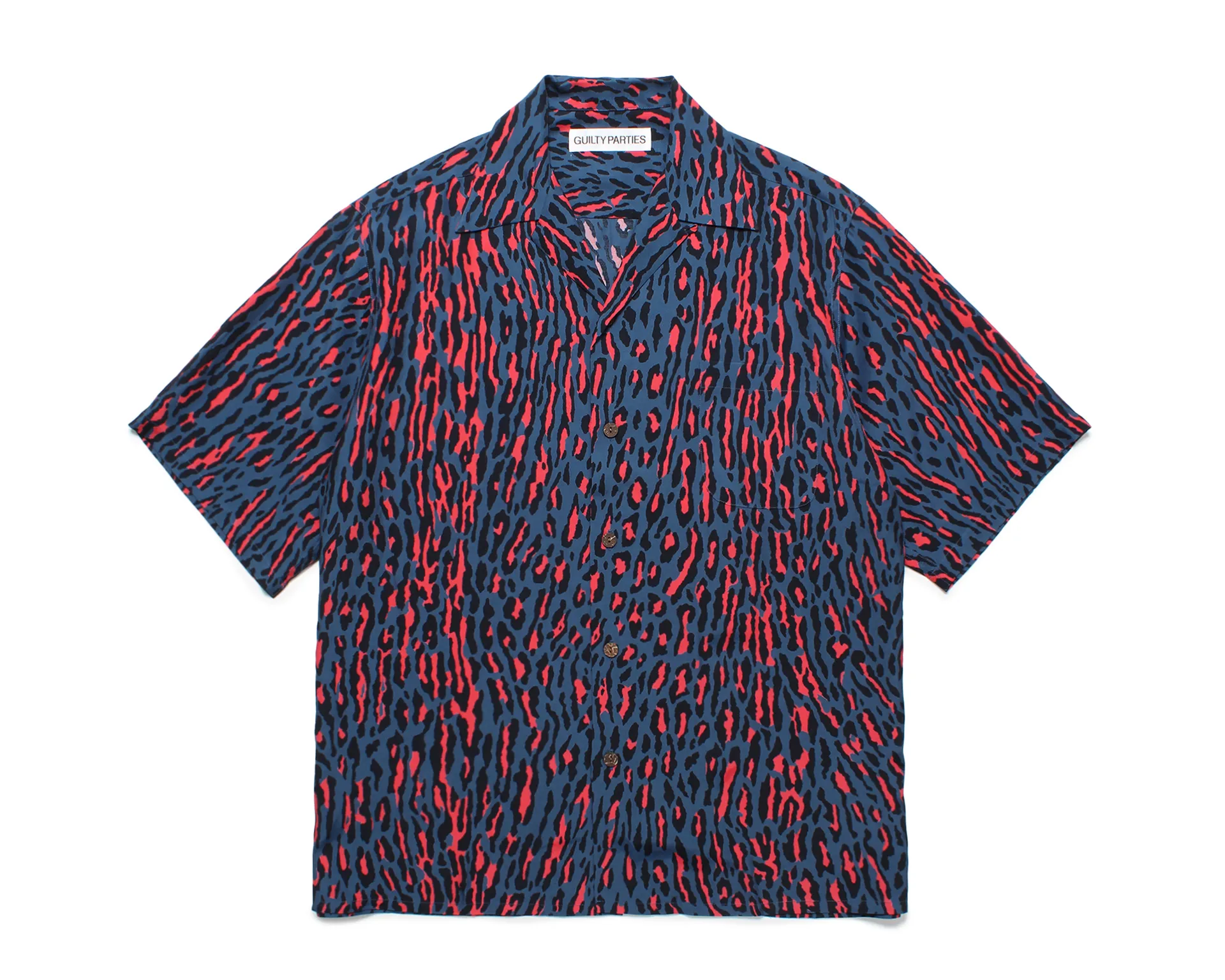 WACKO MARIA｜2024SS LEOPARD HAWAIIAN SHIRT