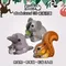 EUGY 3D紙板拼圖 【三入組】松鼠、無尾熊、鴨嘴獸