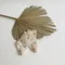 碎花純棉防滑襪（四入組）