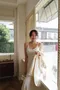 浪漫氛圍感-韓國蕾絲傘長洋裝