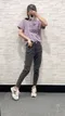 【預購】韓版 口袋標牌牛仔褲