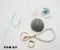 [DIY組合包] 情人節禮物  乾燥花 永生花 鑰匙圈 夢幻透明球 DIY材料   (Valentine's Day Preserved Flower Key Pendant Diy Gift)