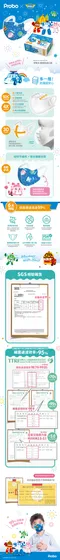 【博寶兒】SDC 立體醫療兒童口罩- 30枚入 POLI 歡慶煙火(四層防護)