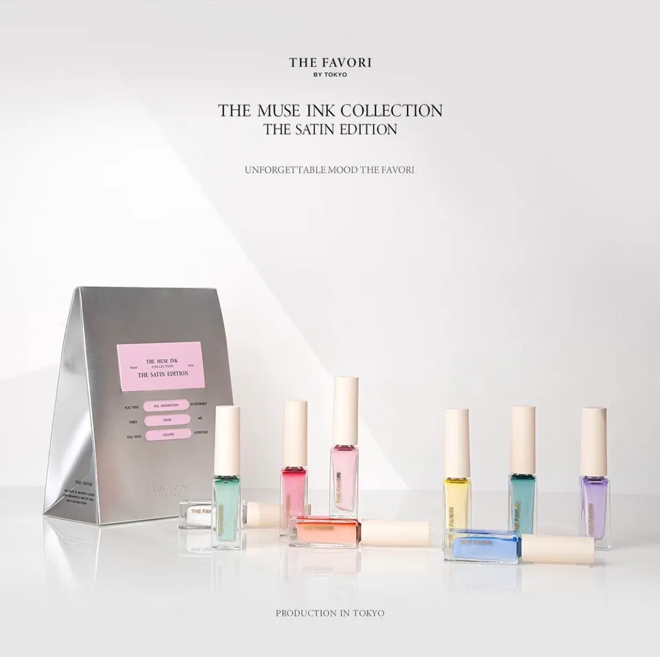 The favoriファボリSATIN INK COLLECTION 8本セット The favoriファボリSATIN INK COLLECTION 8本セット The favori
