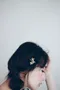 COR-DATE｜古金色樹葉髮飾