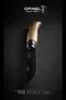 OPINEL 橡木柄系列-Black Oak 不鏽鋼黑刃折刀