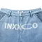 【22FW】 INXX 經典Logo牛仔寬褲 (藍)