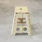 [ WHATNOT ] FOLDING STEP STOOL 摺疊墊高椅-灰/米色｜預購 露營椅 折疊椅 踏腳凳 椅凳 行動冰箱支架