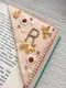 <團購限定>刺繡書籤｜不織布｜書迷最愛｜禮物｜閱讀好物｜文青｜手工｜英文字母｜療癒系