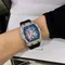 【瑞士悍龍】漫威系列-龍虎獸｜男士鑲鑽酒桶型腕錶