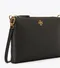 TORY BURCH MERCER PEBBLED ZIP CROSSBODY