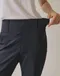 【預購】正韓 涼感 簡約寬腰三色九分長褲