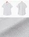 Slowand  made－條紋/單色系短袖襯衫：4 colors