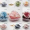 日本不凋花-心有所屬鑰匙圈 (附盒、袋) (Preserved Flower-"Romantic Heart" Key holder)