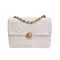 CHANEL Vintage | 白色螺旋紋Mini coco口蓋包 斜背包