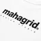 【22FW】 mahagrid 背後大Logo長袖上衣（白）