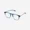 【NOOZ】時尚造型老花眼鏡－鏡腳便攜款（矩形－雙色漸變/藍色透明）