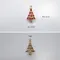A1536-2 三角聖誕樹水鑽吊飾配件(三入)  (Christmas Tree Pendant Décor)