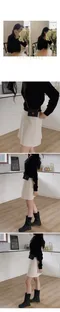 Slowand made－牛仔短裙（防褪色處理）：3 size