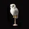 ARTIFICIAL BIRDS Owl White / Large