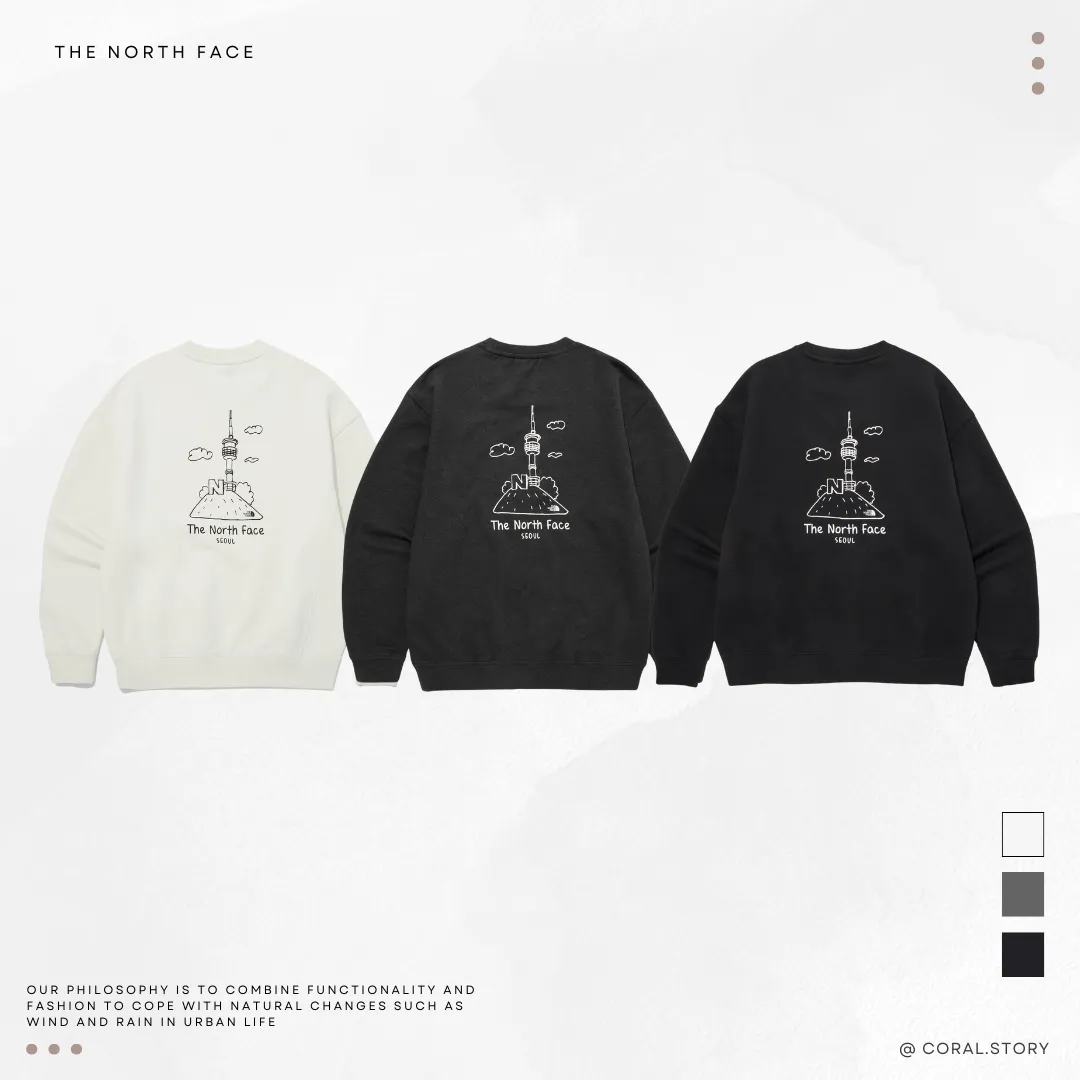 THE NORTH FACE M'S SEOUL EDITION SWEATSHIRTS M5MQ58