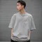 REPUTATION PRODUCTIONS® DELIVERING DAILY WEAR CHOOSE pieces patchwork / D-TEE.SS - 裁片拼接短tee / 靛青綠